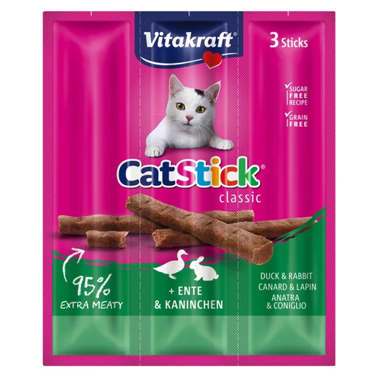Image Cat Stick - Πάπια & Κουνέλι 3 τμχ
