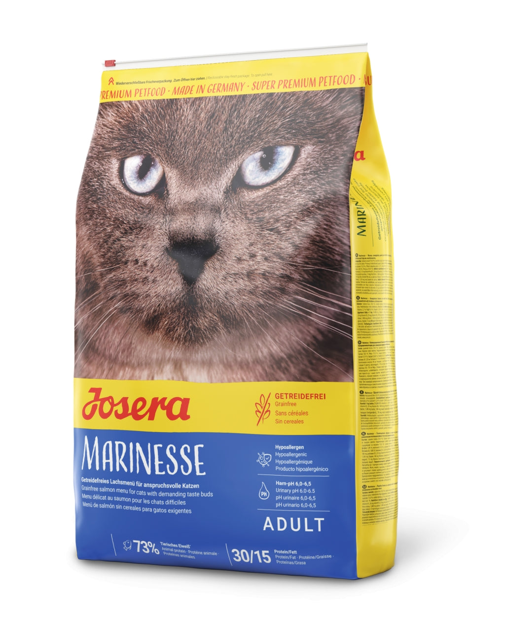 Γατοτροφή Josera Adult Marinesse Υποαλλεργική - Σολωμός, Ρύζι & Πατάτα